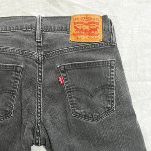 Levis 514 skinny jeans men 30x32 washed out black